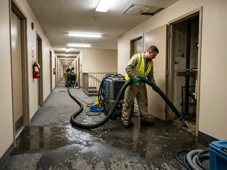 multi-unit-apartment-hallway-f-005 — frequently asked questions, Emergency Burst Pipe Water Extraction & Removal in Lewes, DE
